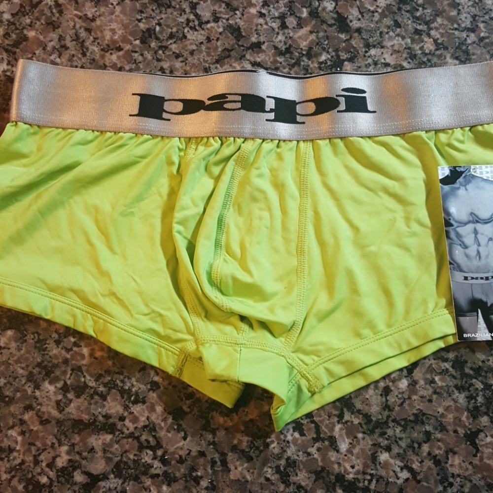 Papi Brazilian trunk lime green new w tag large